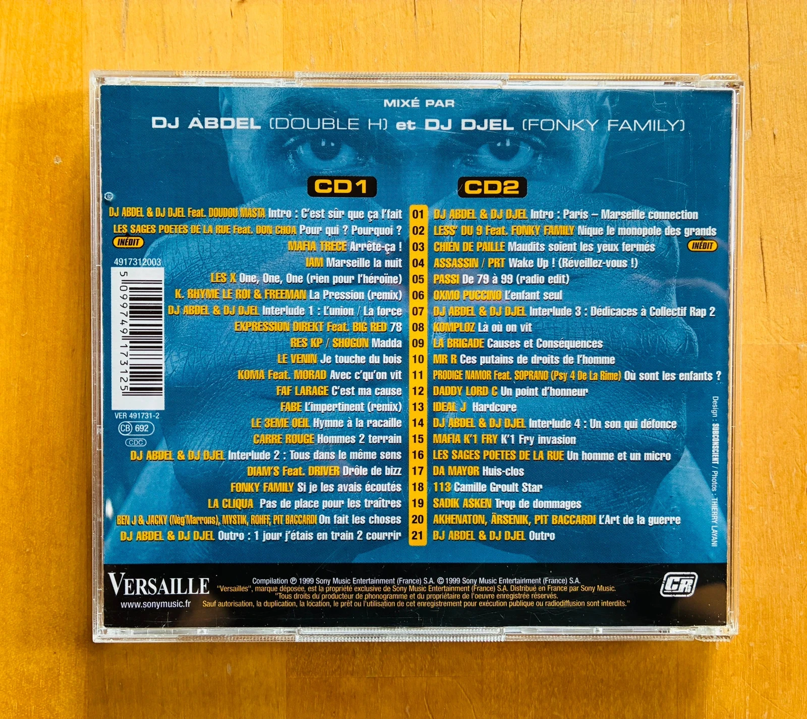 Compilación doble de CD Colectivo Rap 2: de Paris a Marseille. – photo 2